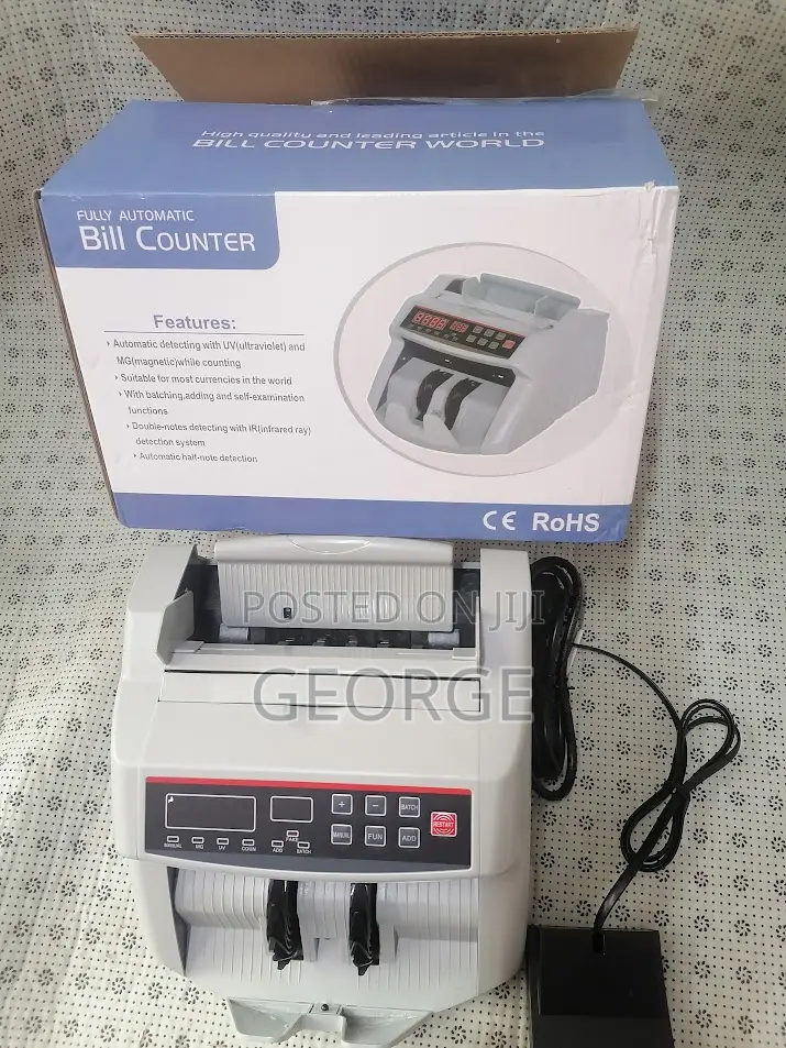 New Fully Automatic Bill Counting Machine