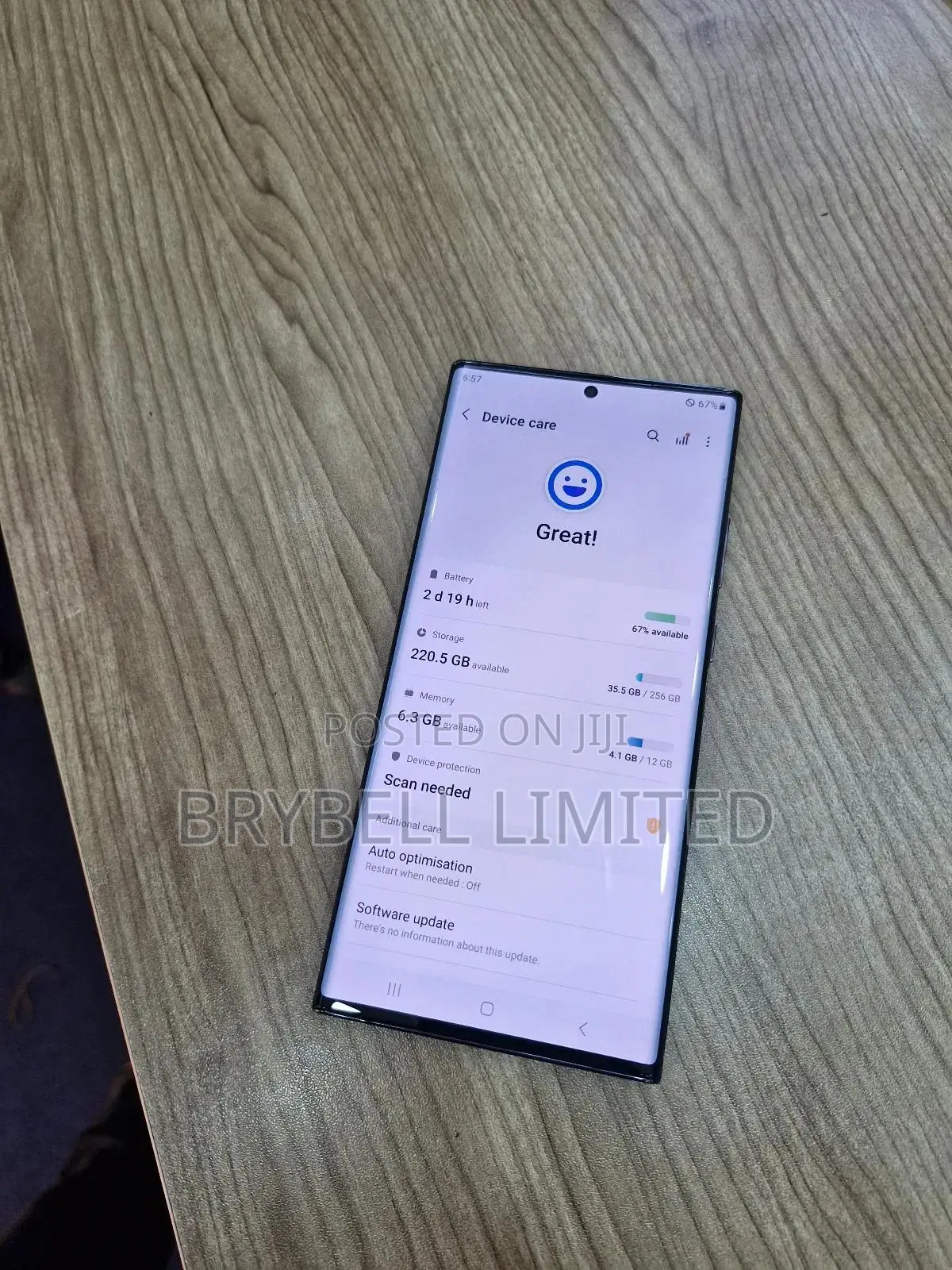 Samsung Galaxy Note 20 Ultra 5G 256 GB Black
