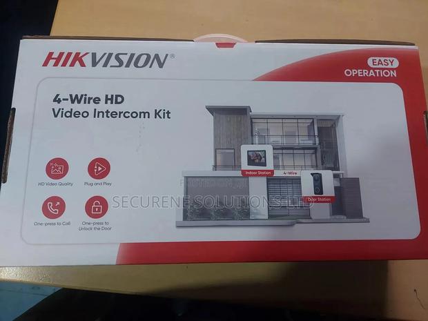 Hikvision Ds-Kis213 - Video Intercom Kit, 4-Wire Mettalic - main view