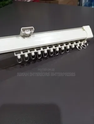 Straight Track Curtain Rails With Accessories