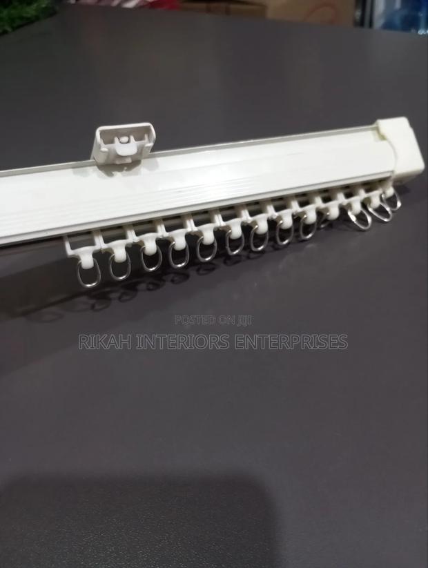 Straight Track Curtain Rails With Accessories - main view