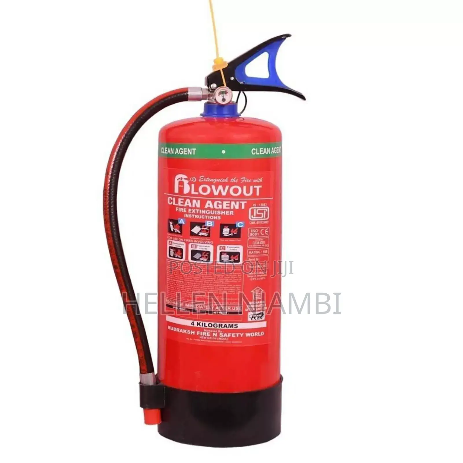 4kg Dry Powder Extinguisher