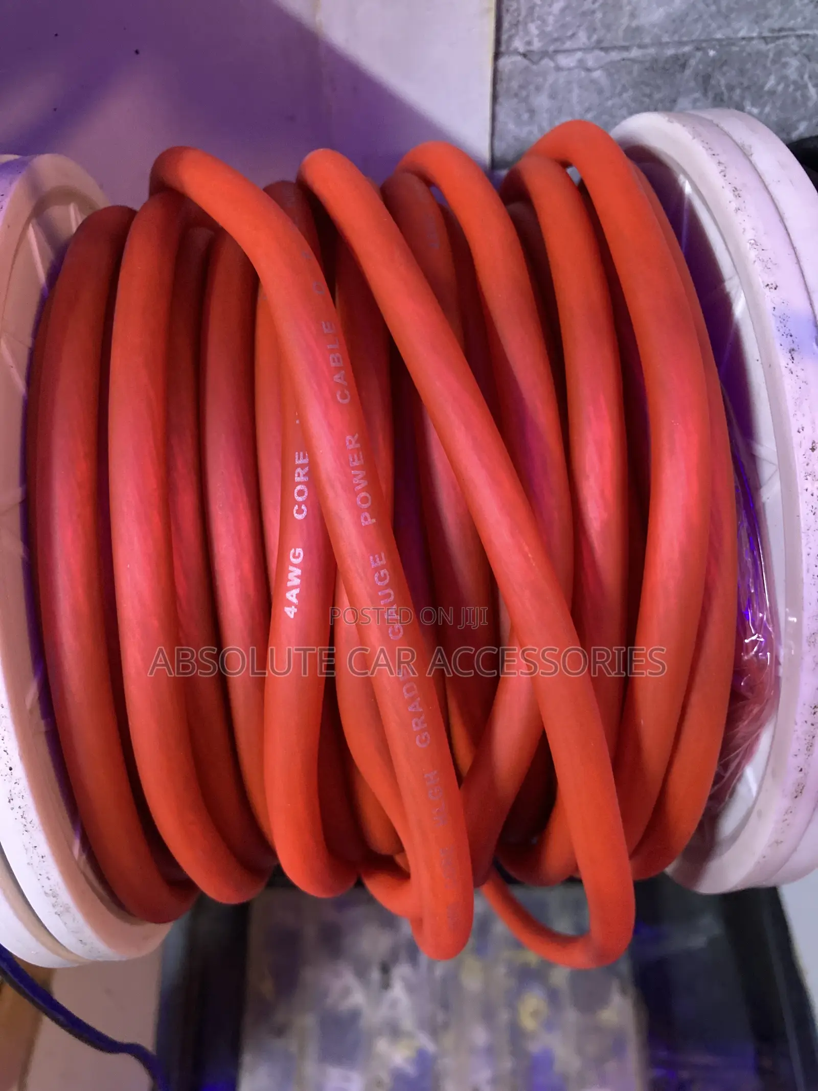4GA Pure Copper Power Cable Per Meter
