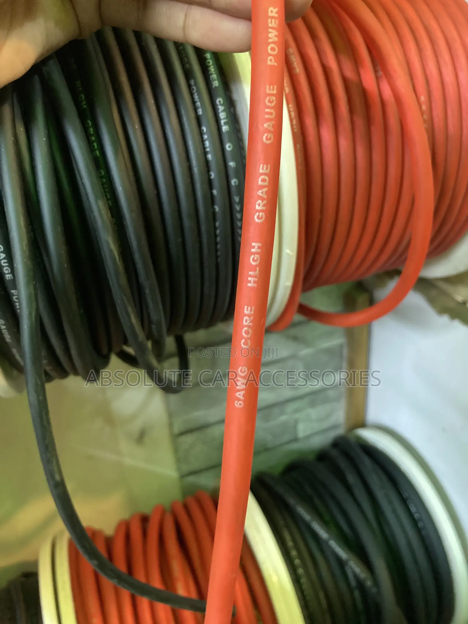 4GA Pure Copper Power Cable Per Meter