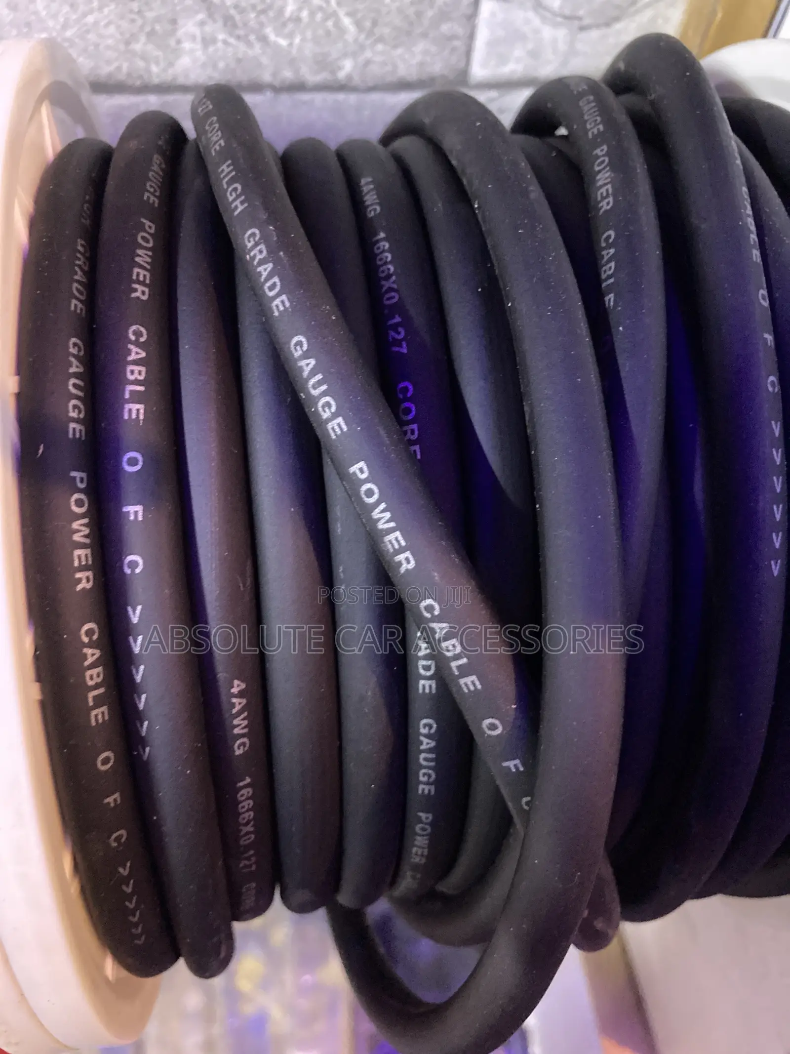 4GA Pure Copper Power Cable Per Meter