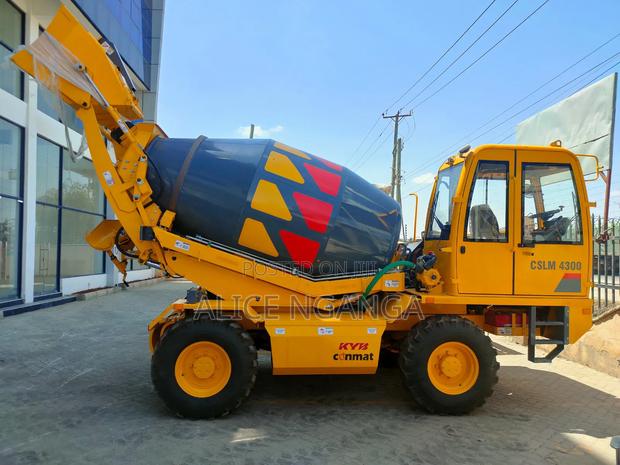 Self Loading Concrete Mixer , 600l Capacity - thumbnail 3