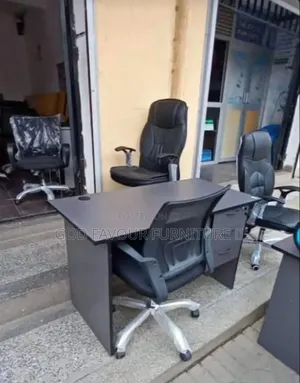Office Desk 1 Meter And Office Chair Rf8jh