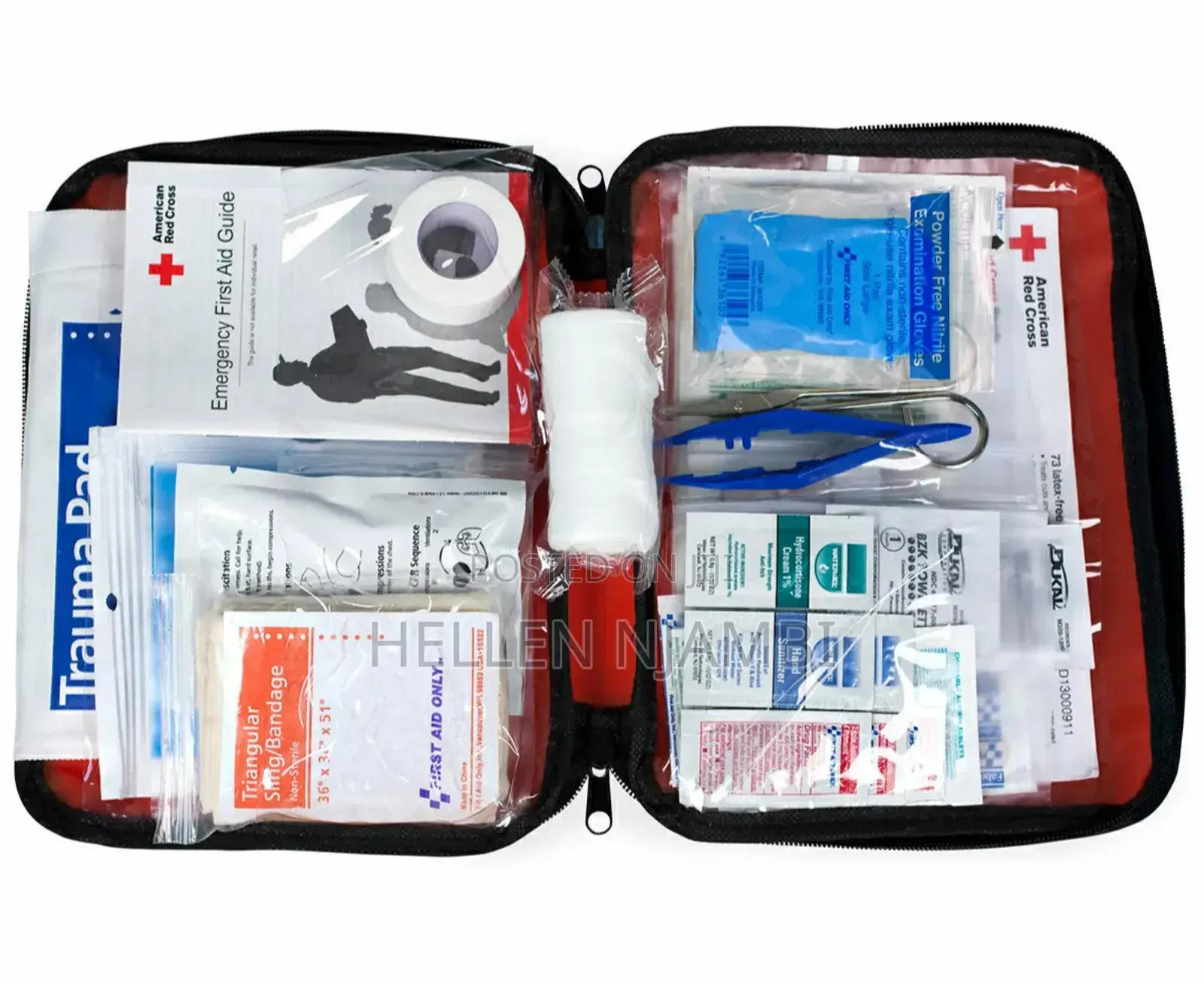 Medium Red First Aid Kit