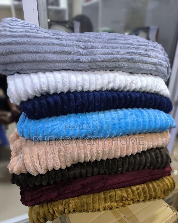 Heavy and Warm Plain Fleece Blanket Available