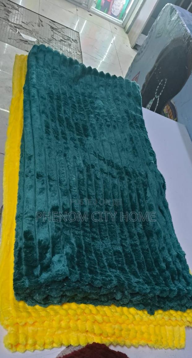 Jungle Green Fleece Velvet Blanket/Warmer