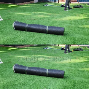 Artificial Grass Carpet With Black Roll