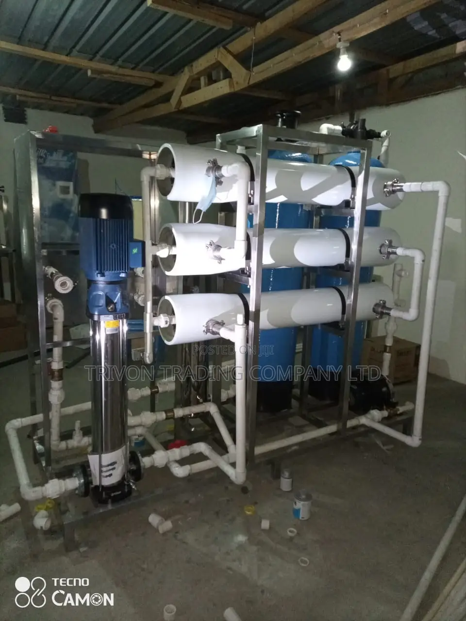 (3000 Liters Per Hour) Reverse Osmosis Water Purifier