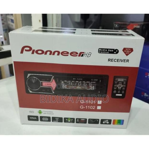 Pioneer Car Sterio Radio Fm , Sd , Bluetooth , Usb