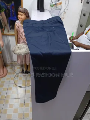 Perfect Tailored Navy Blue Trousers