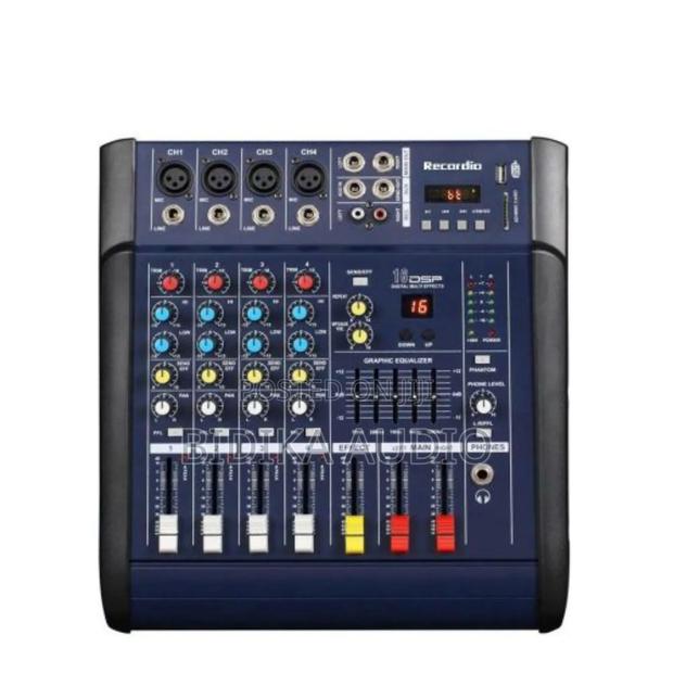 Professional Audio 4-Channel Powered Mixer - main view