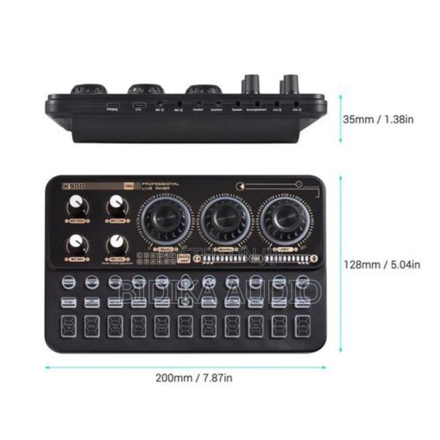 SK900 Multi-Function Mixer Portable Digital Sound Card Kit - thumbnail 2