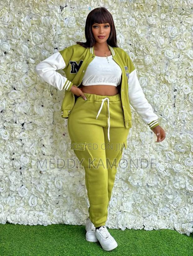 Yellow/Lime Green 3pc Tracksuit - thumbnail 2