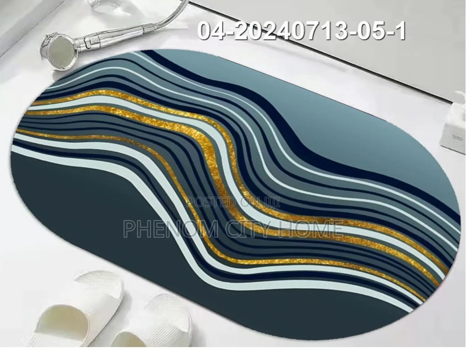 Oval Bathroom Door Mats Available
