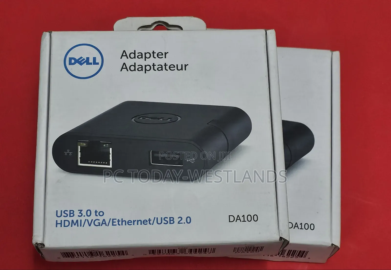 Dell Da100 USB 3.0 to Hdmi-Vga-Ethernet-Usb 2.0 Uni Adapter
