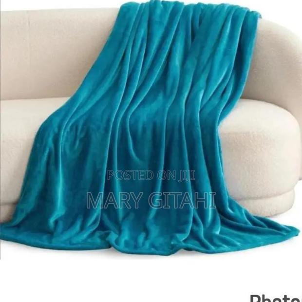 Blue , Warm  Fleece Blanket - main view
