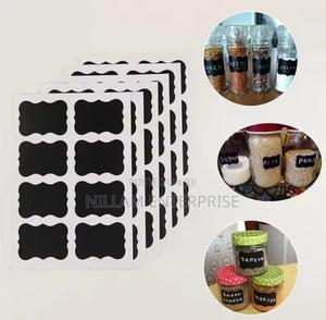 Pantry Stickers/Labels 56 PCS +Pen - thumbnail 2