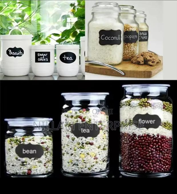 Pantry Stickers/Labels 56 PCS +Pen - thumbnail 4