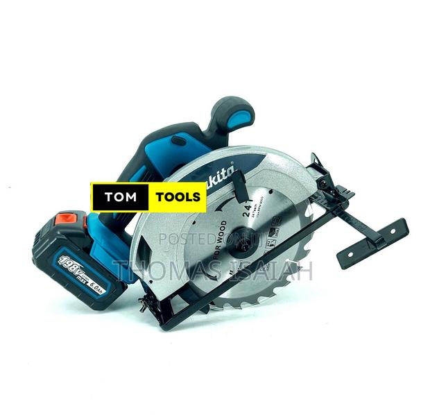 Cordless Circular Saw 71⁄4 Inch With Blade and 2 X 198vmax