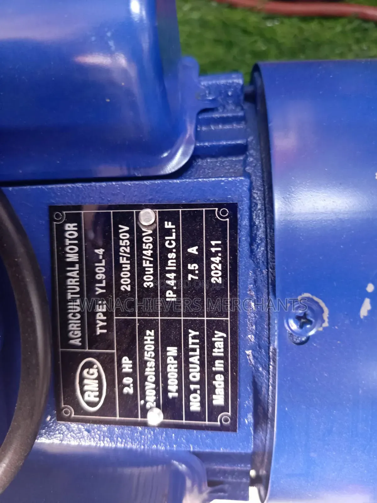 2hp Electric Motor/Single Phase Motor Low Speed