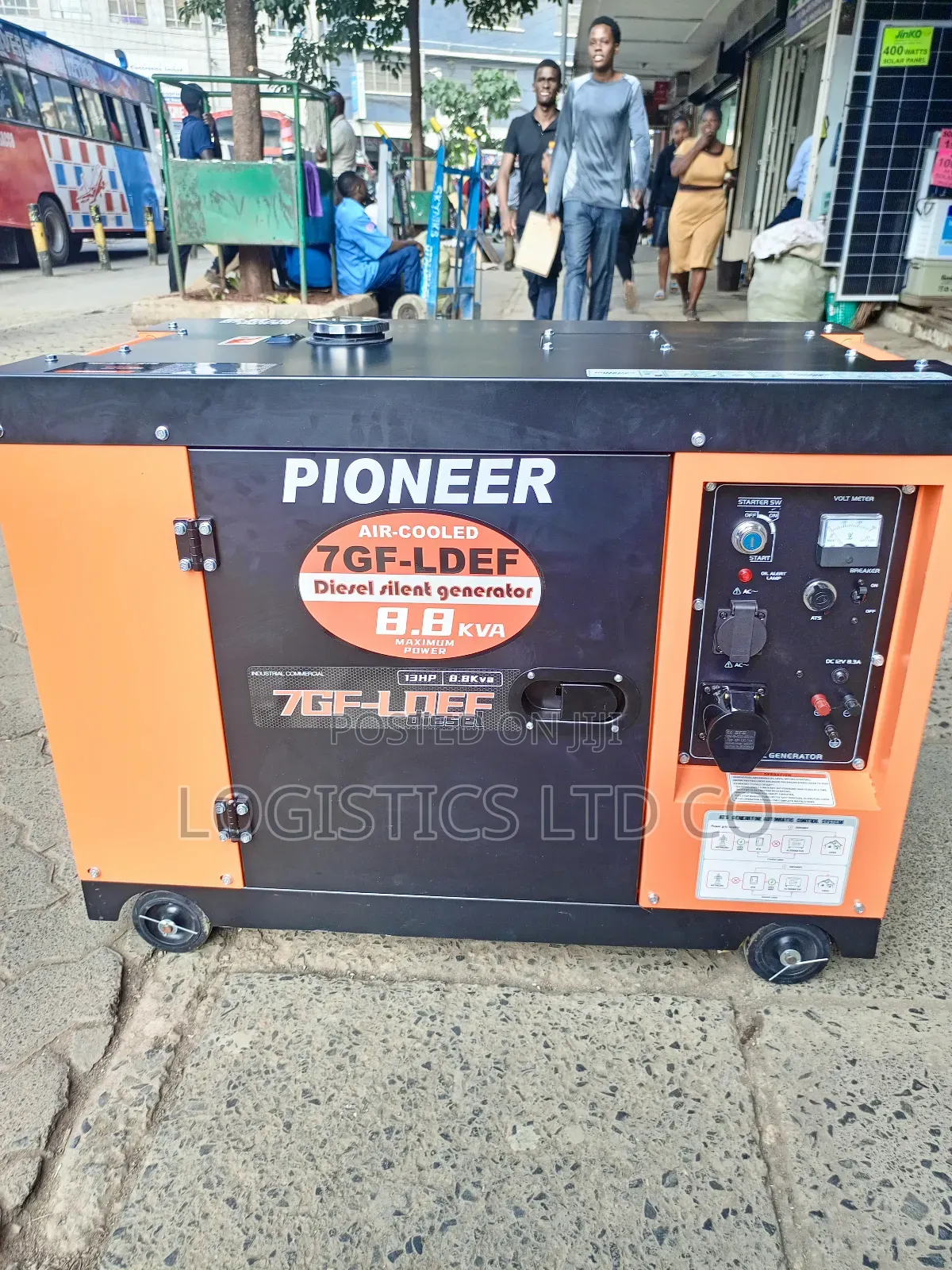 Pioneer 7gf Ldef 8.8kva Diesel Generator + (Free Ats)