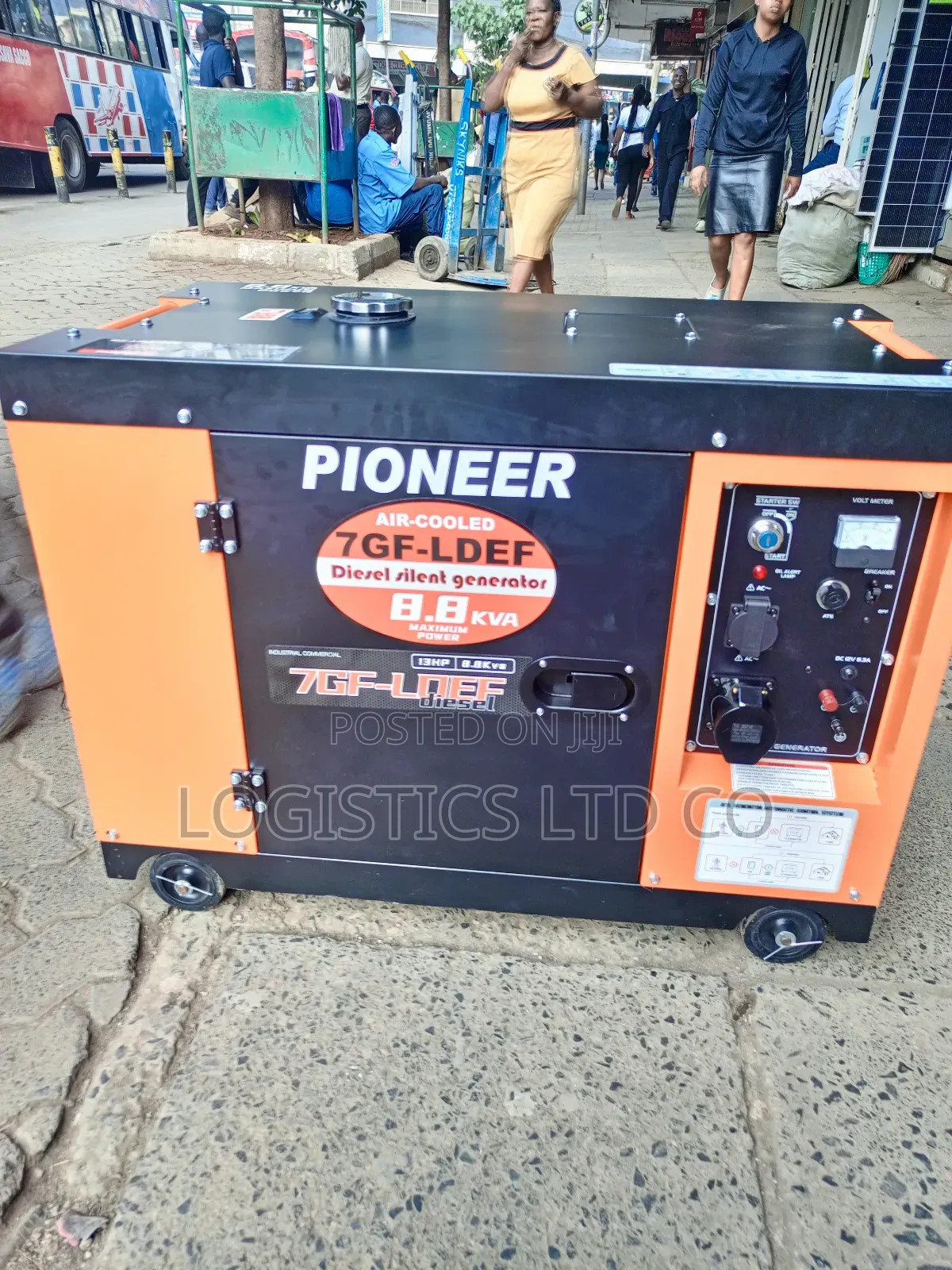 Pioneer 7gf Ldef 8.8kva Diesel Generator + (Free Ats)