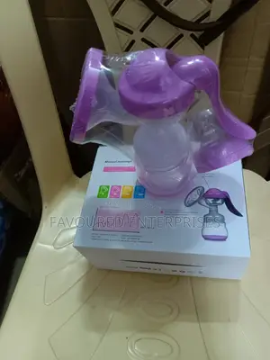 Manual Breast Pump Purple