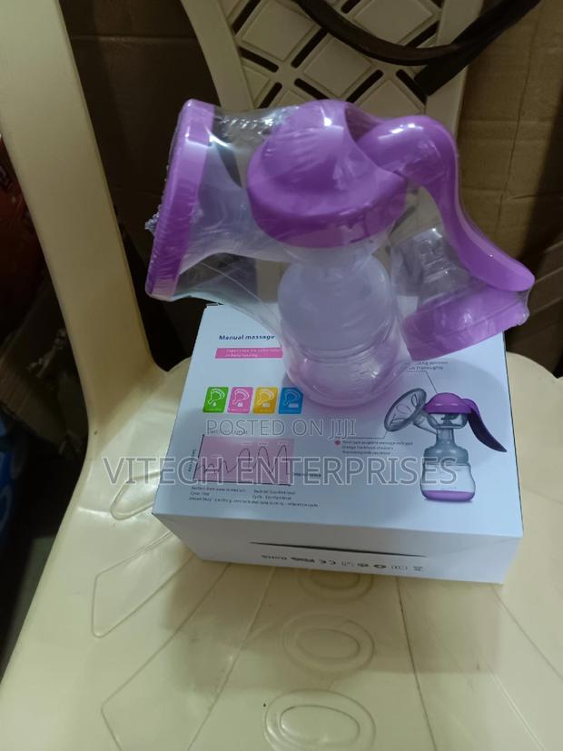 Manual Breast Pump Purple - main view