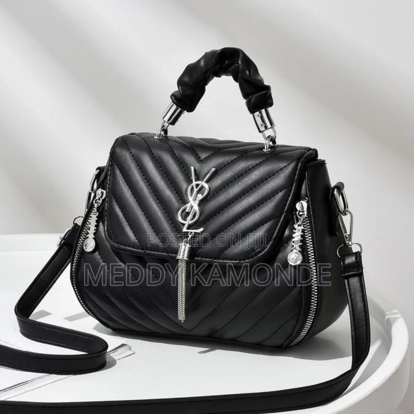 Quality Black/Brown Sling Bag