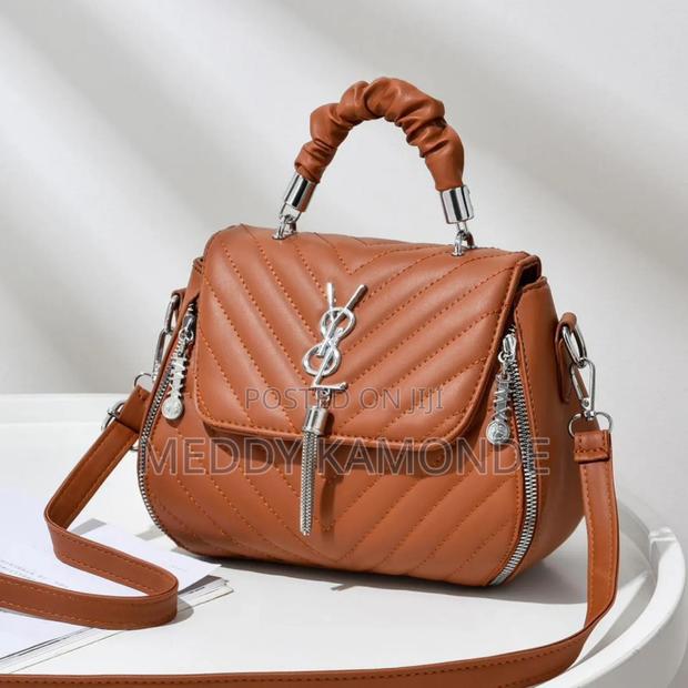 Quality Black/Brown Sling Bag - thumbnail 2