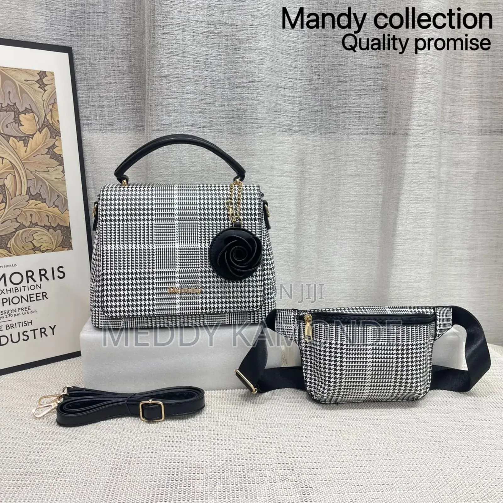 Designer Checked Handbags