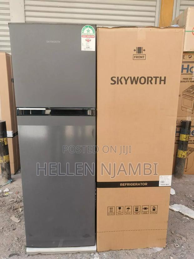 Skyworth 280L Double Door Fridge - main view