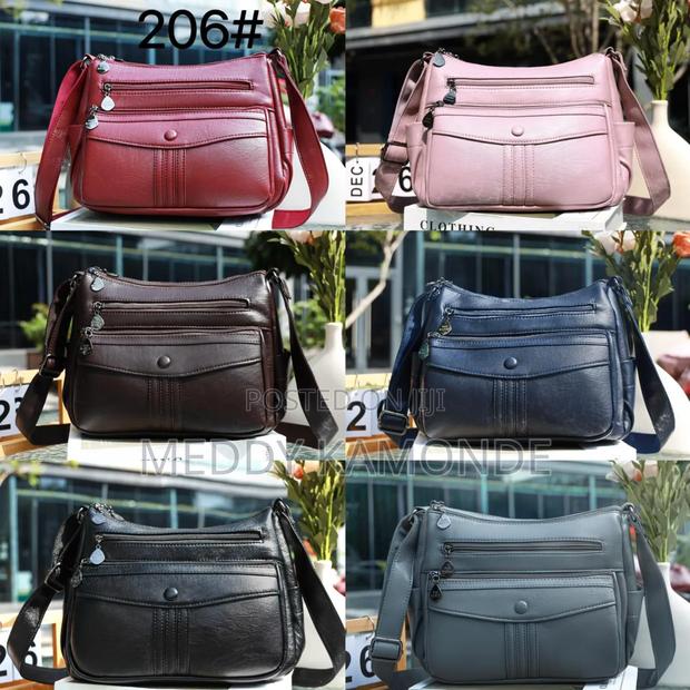 Ladies Maroon/Coffee Brown Handbags