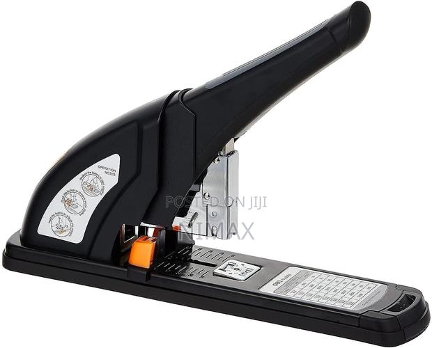 Deli-0385, Heavy-duty Stapler, 210 Sheets - thumbnail 3