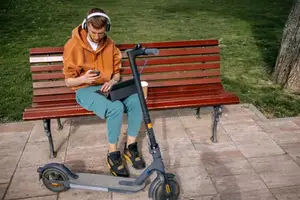 Compact Electric Scooter for Adults – Sturdy Design