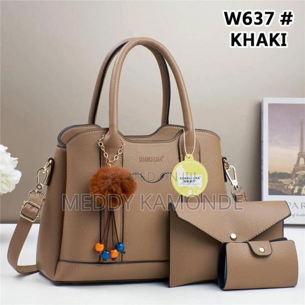 Fancy Grey/Beige Handbags - thumbnail 2