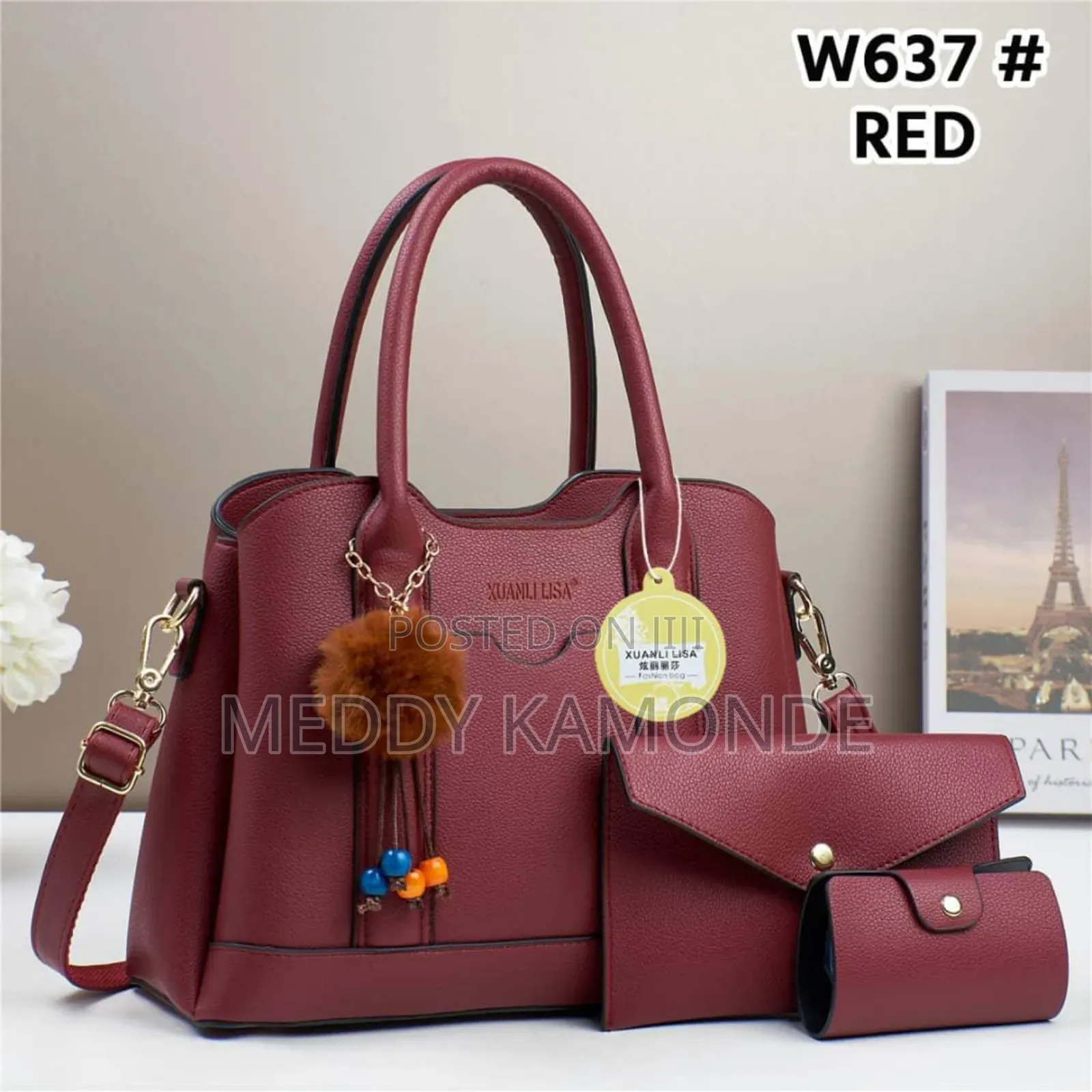 Fancy Grey/Beige Handbags