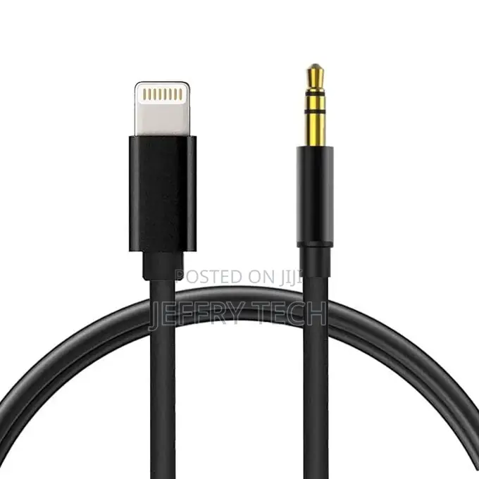 Lightning to 3.5MM Digital Audio iPhone Jack Aux Cable Mp3