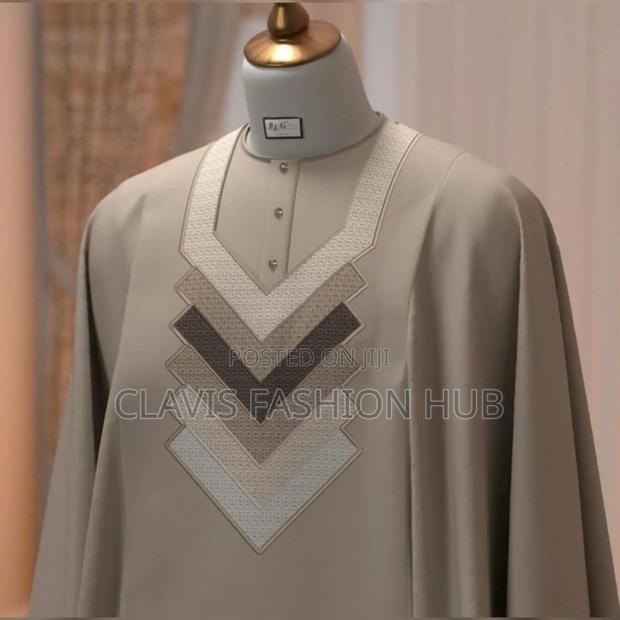 Biege West African Agbada Wear for Men VSGSJWJG
