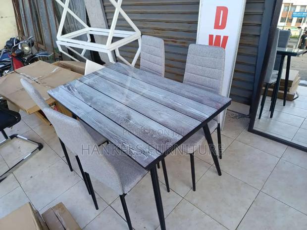 Modern 4 Seater Dining Table - main view