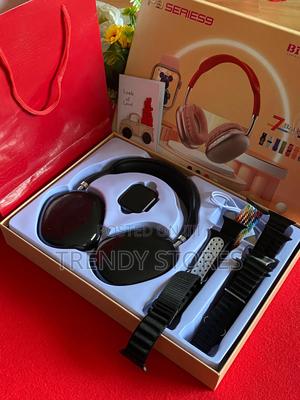 P9 Series Smart Watch With Headphones Gift Set - thumbnail 2