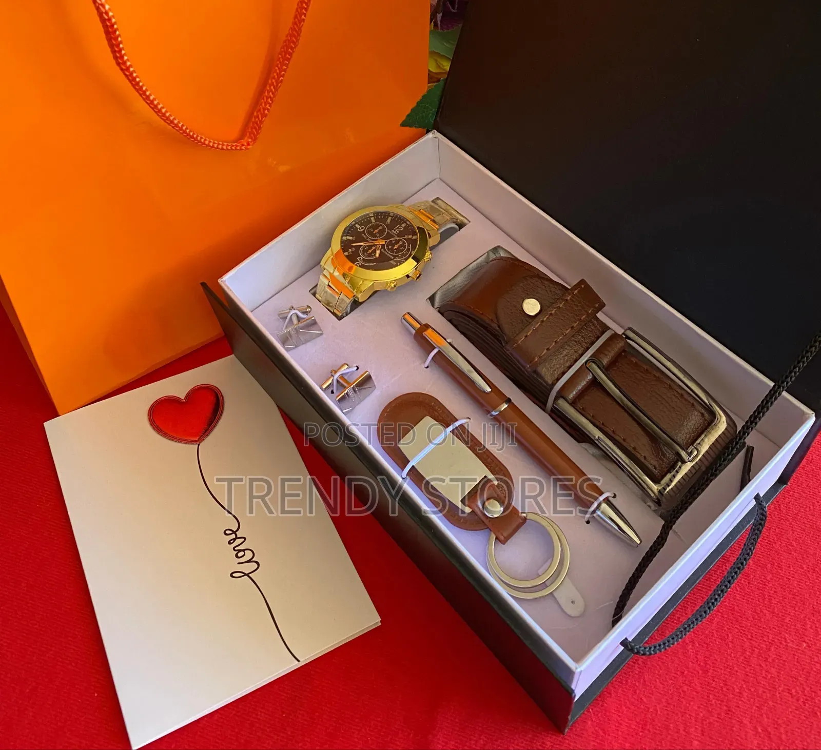 Men's  Valentine's Set With Cufflinks