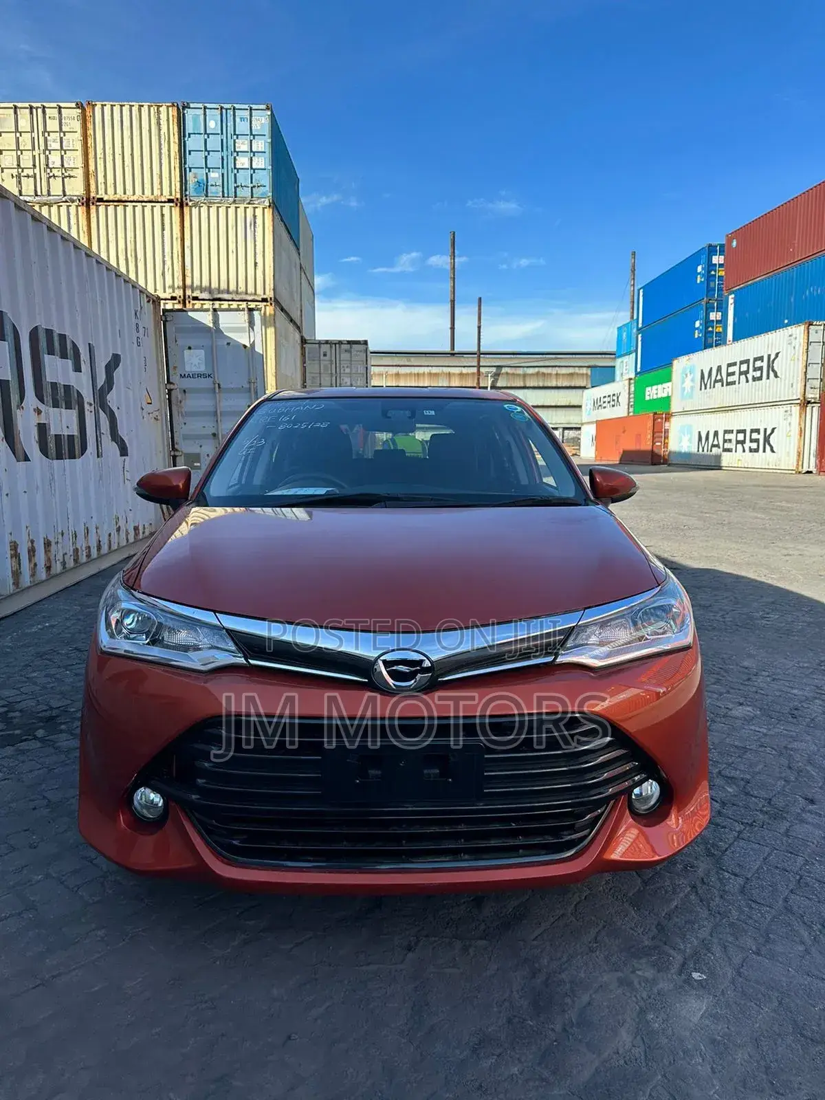 Toyota Corolla Fielder 2018 Orange
