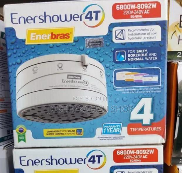 Enershower 4T 6800w-8092w/Instant Hot Shower Heade/Ht