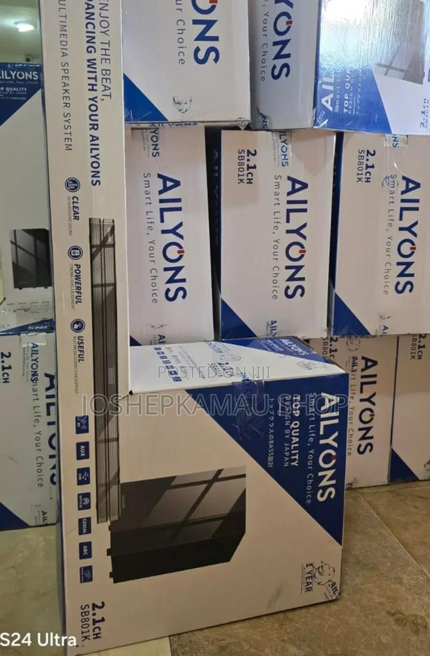 2.1ch Ailyons Soundbar Multimedia Speaker System A/Ls