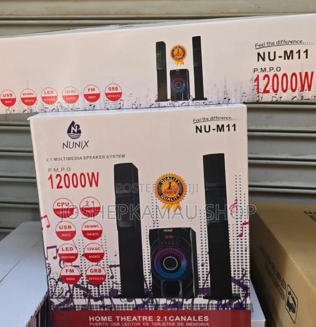 Nunix 2.1CH NU- M11 Home Theater System Tall Boy N/9